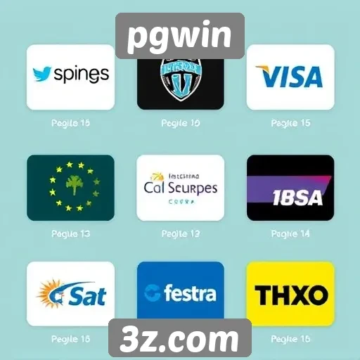 variedade de métodos de pagamento no pgwin